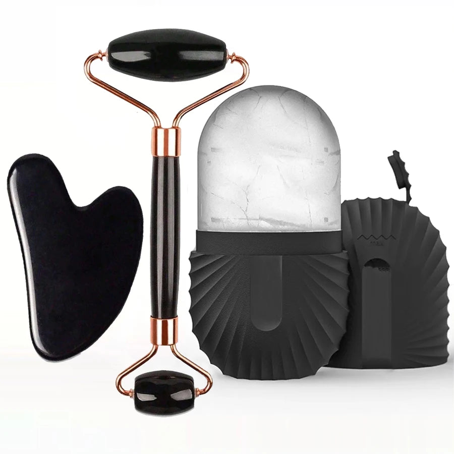 Kit Ice Roller Gua Sha