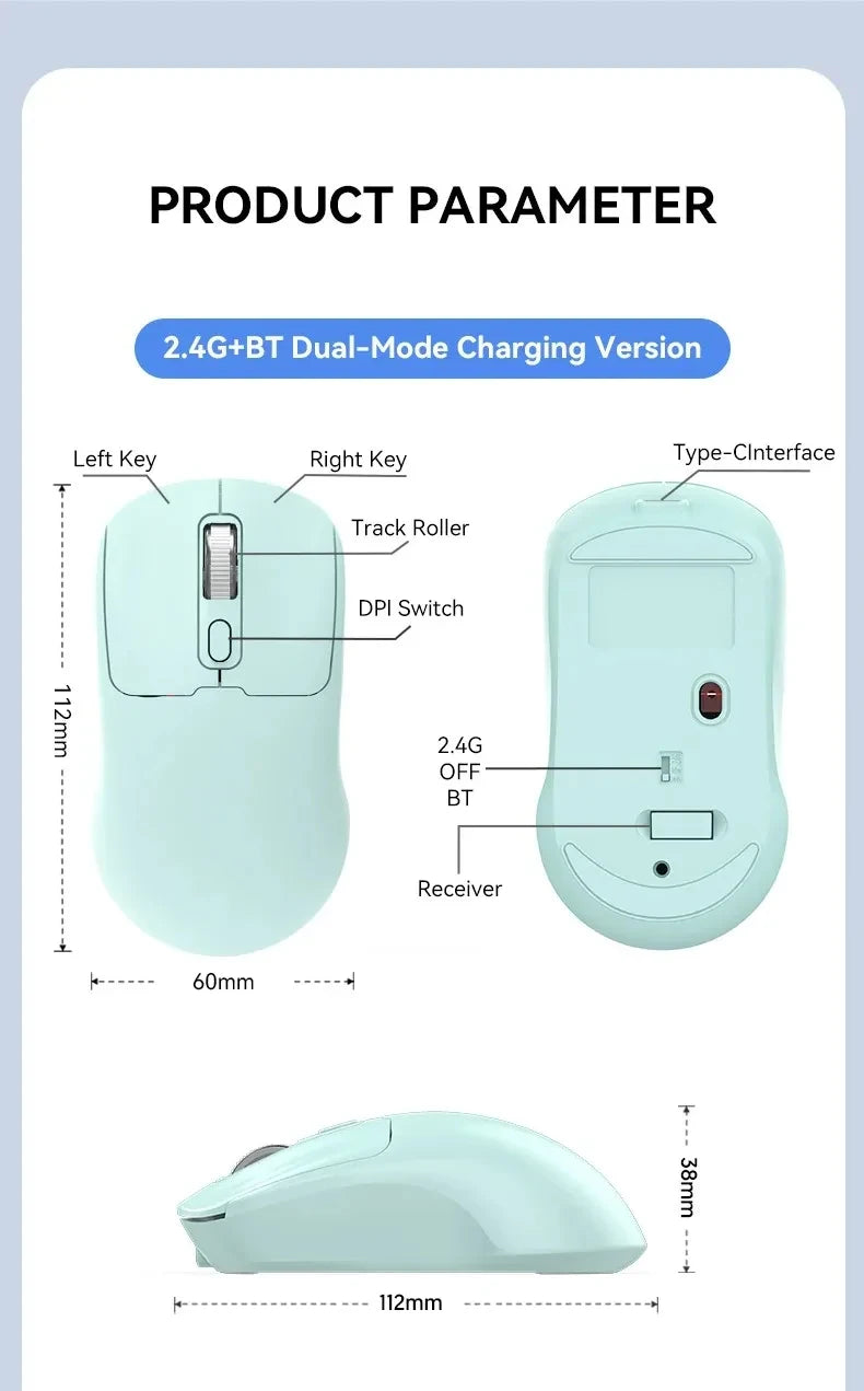 Souris Sans Fil Ergonomique