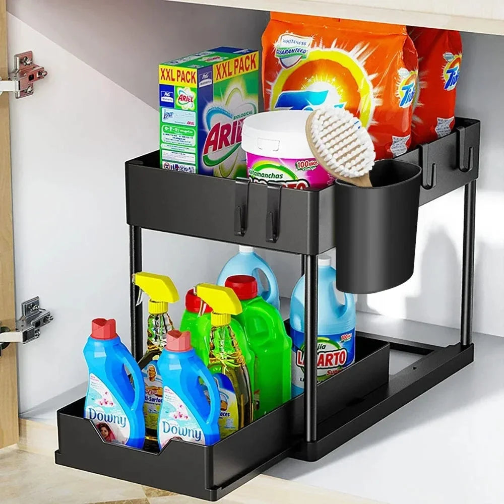 Organisateur Sous Évier 2 Niveaux