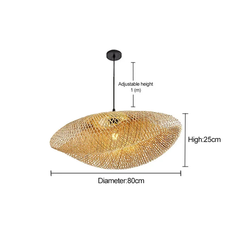 Suspension Bambou Artisanale