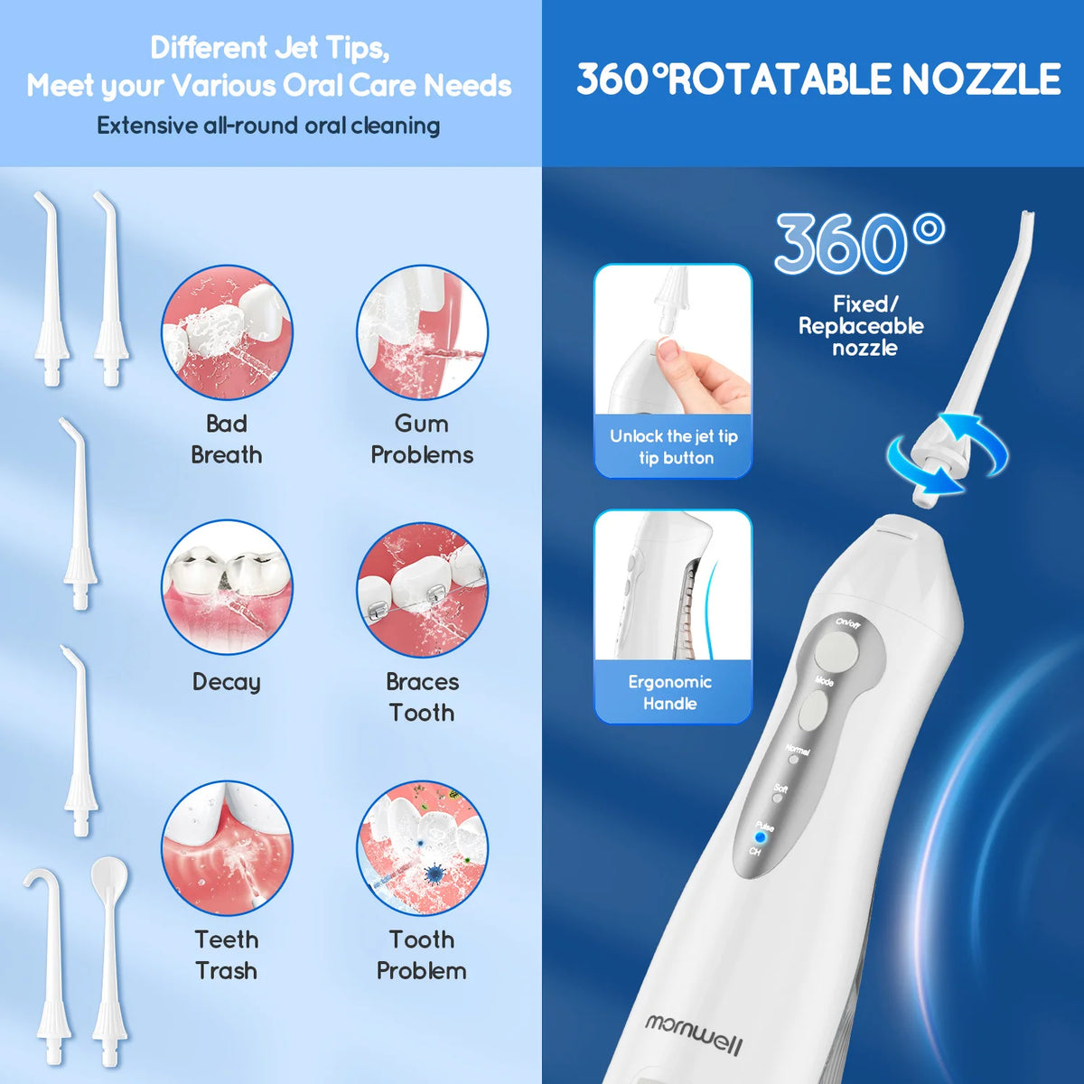 Hydropulseur Dentaire Portable