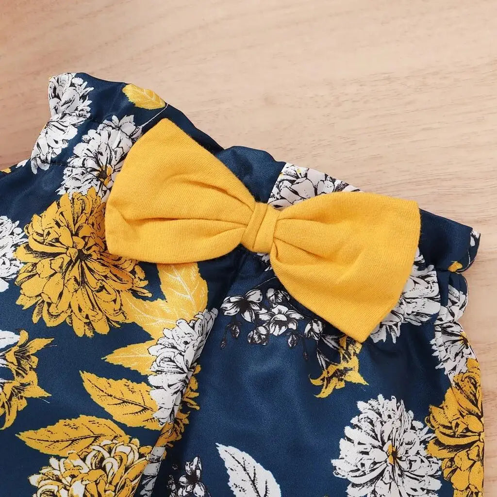 Ensemble Floral Petite Princesse