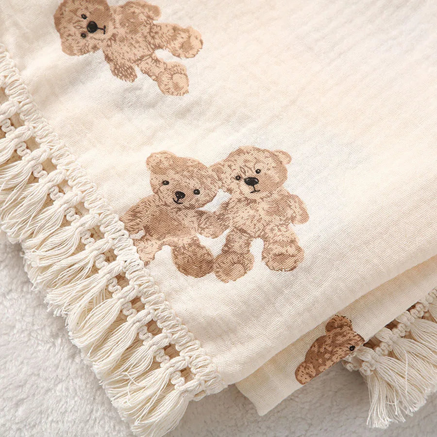 Couverture Bébé Ours Douce