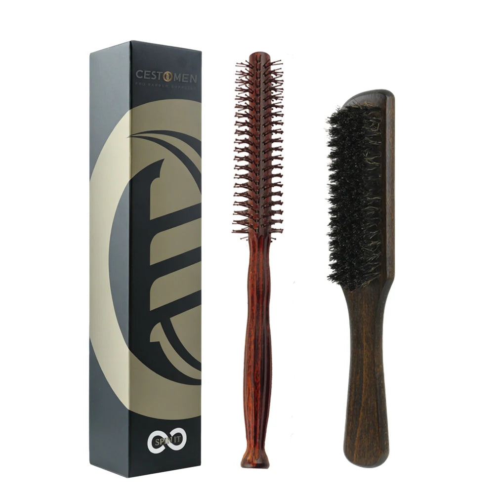 Brosse Volume Cheveux Bois