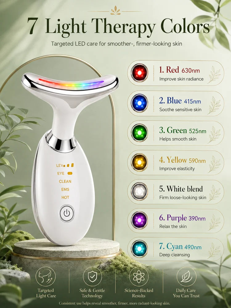 Masseur Visage LED EMS