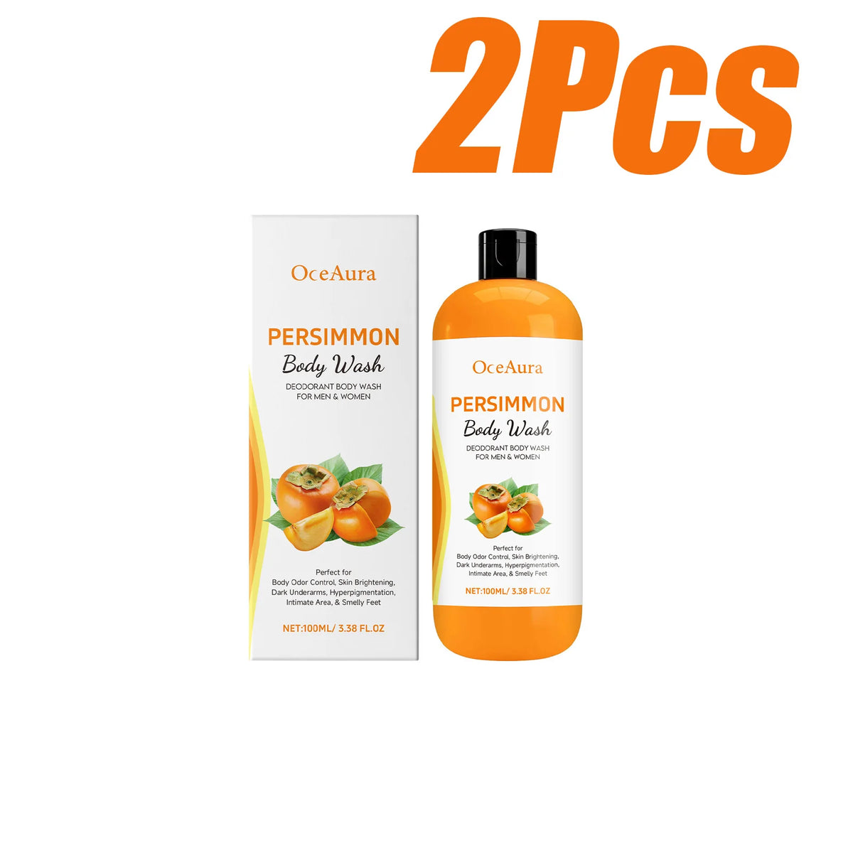 Gel Douche Éclat au Kaki