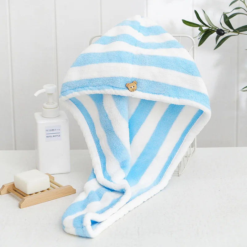 Serviette Cheveux Microfibre