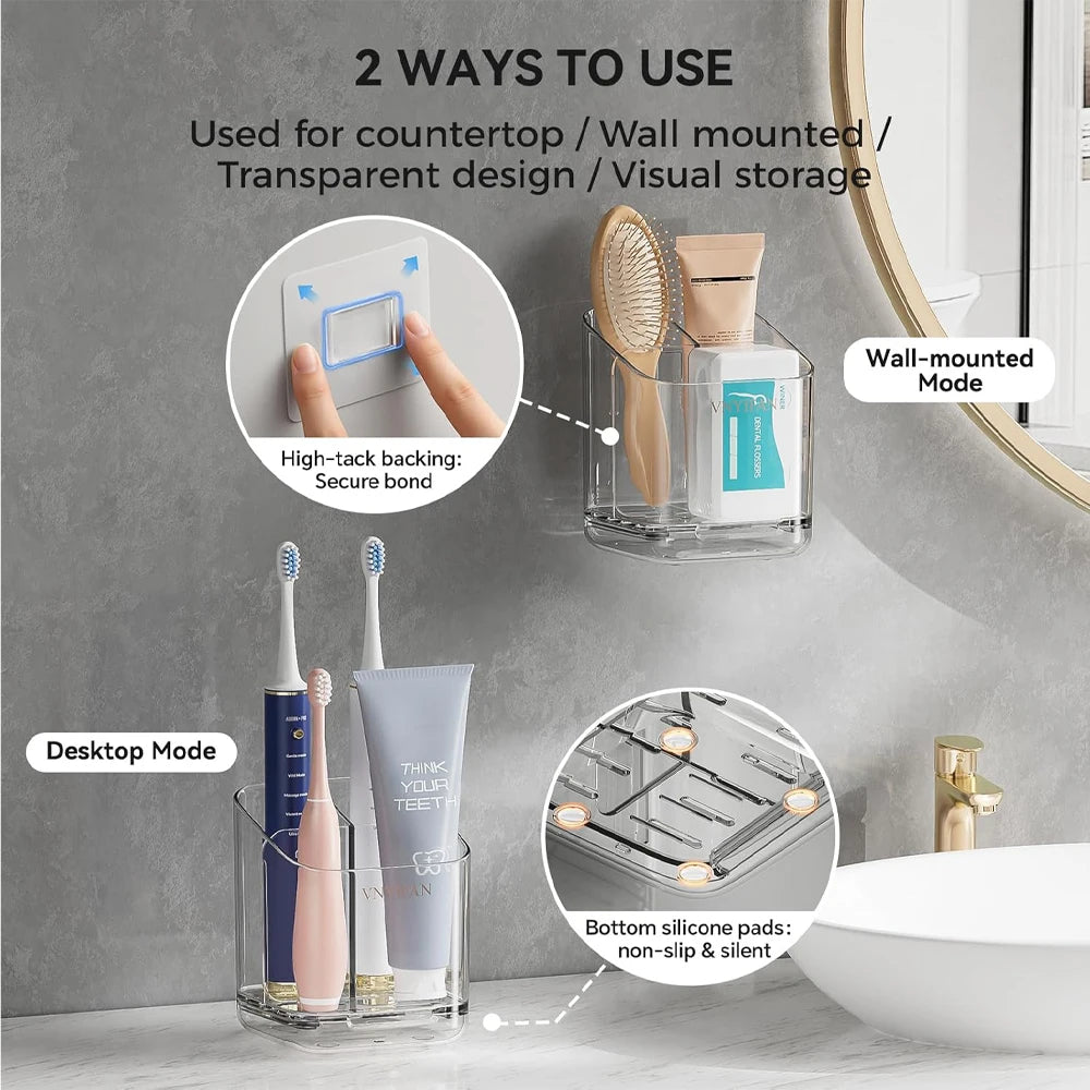 Rangement Brosse À Dents Mural