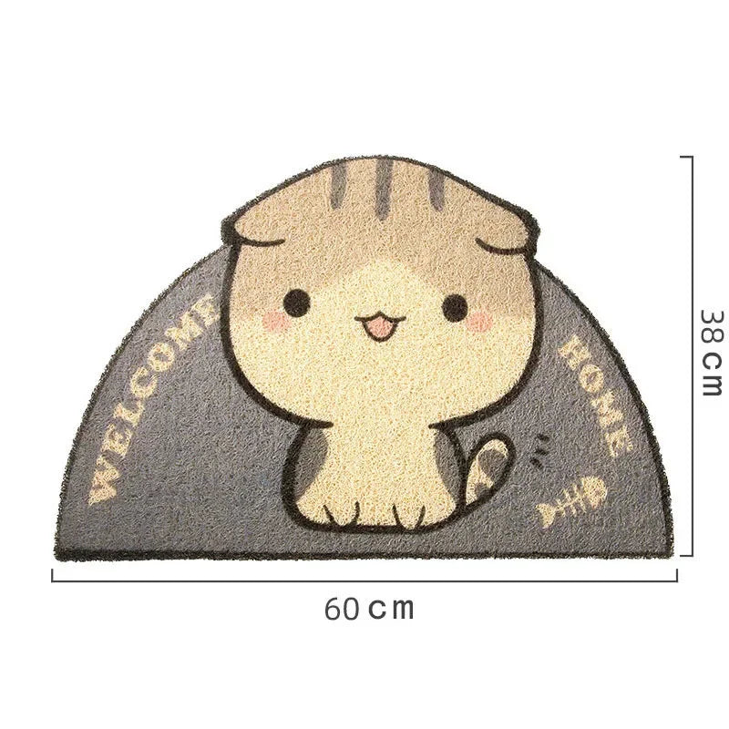 Tapis Anti-Litière pour Chat