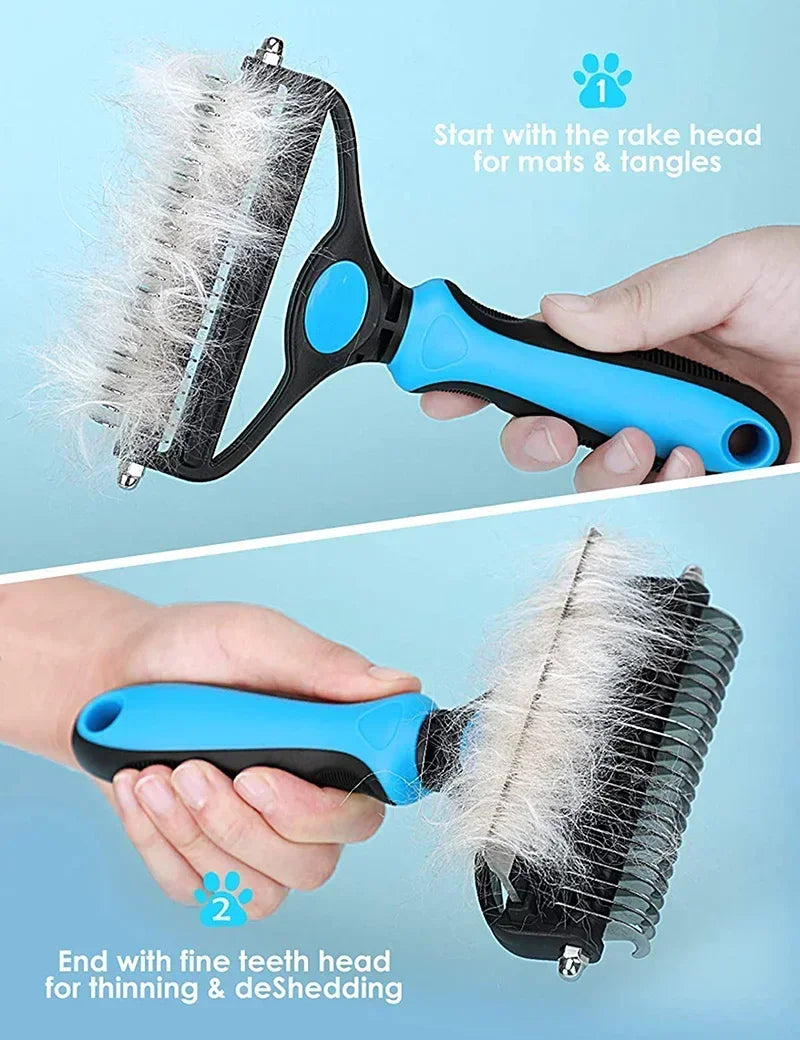 Brosse Toilettage 2-en-1