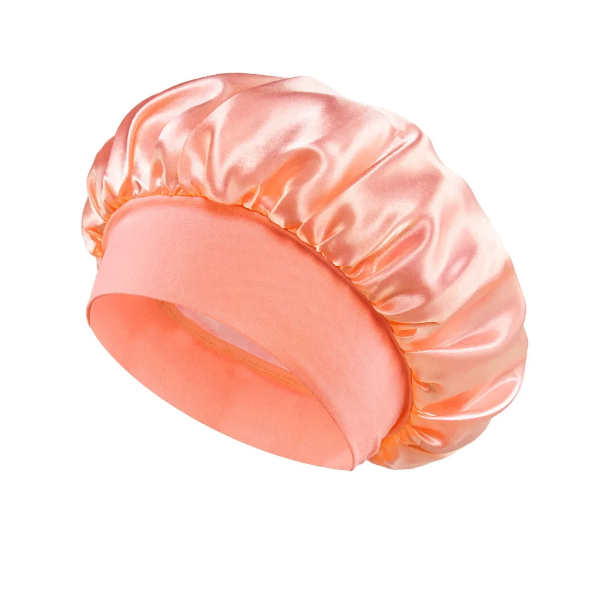 Bonnet Satin Bande Large
