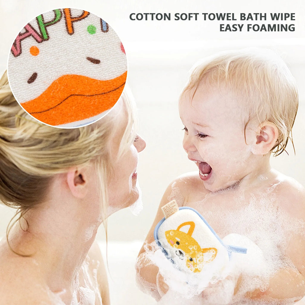 Éponge Bain Bébé Éléphant