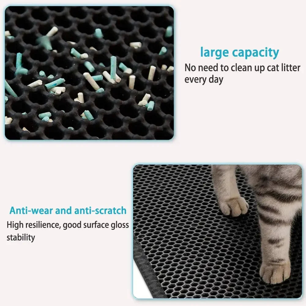 Tapis Litière Double Couche