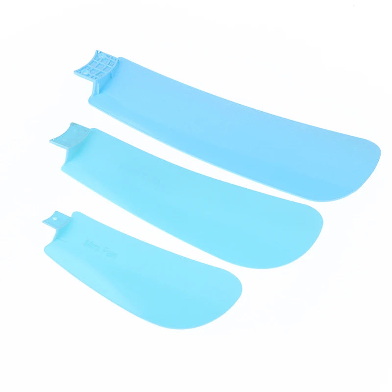2PCS 17.5/25/29.5CM Mini Fan Direct Insertion Replacement Universal Plastic Small Fan Leaf DIY Accessories