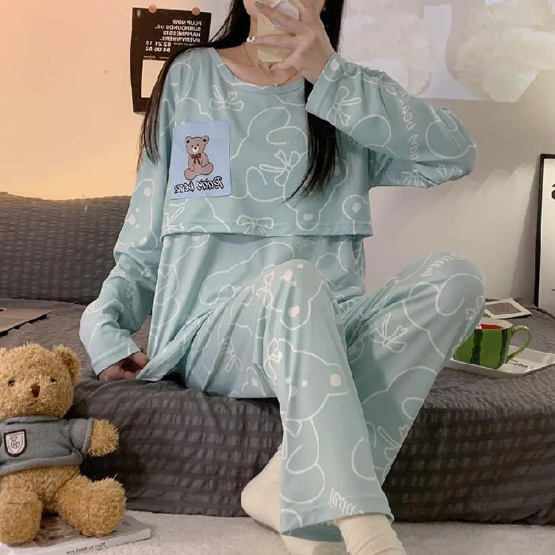 Pyjama Maternité Allaitement Doux