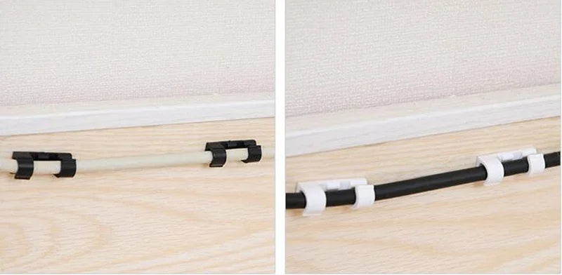 Clips Range-Câbles Pratiques