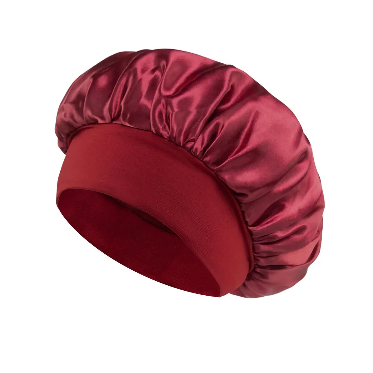 Bonnet Satin Bande Large
