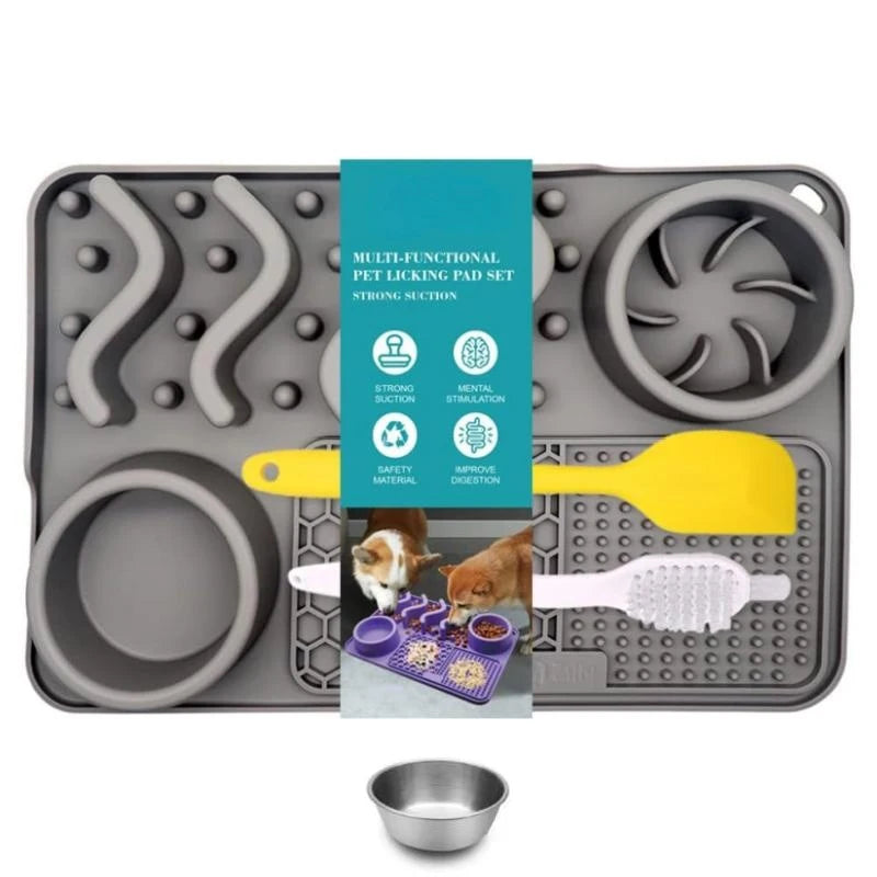 Tapis Slow Feeder Apaisant pour Chiens