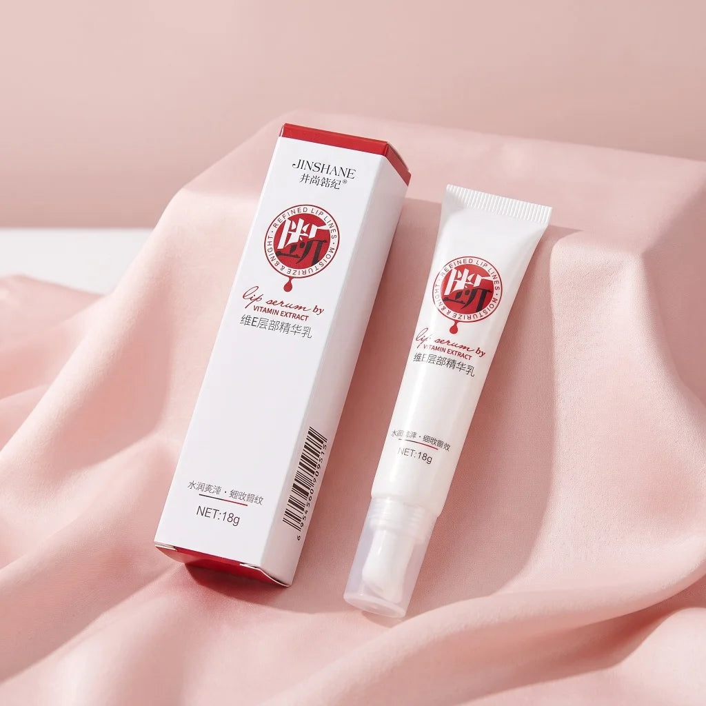 Vitamin E Lip Serum Hydrate Moisturize Dry Chapped Lips Smooth Lip Lines Brighten Dull Lip Tone Mild Nourishing Daily Lip Care