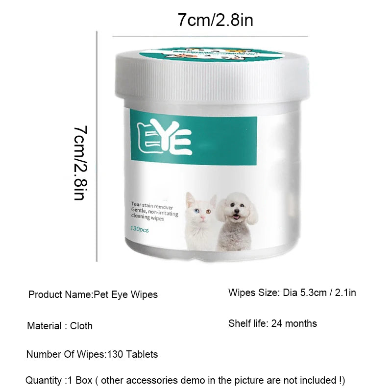 Lingettes Yeux Animaux
