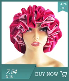 Bonnet Satin Floral XXL