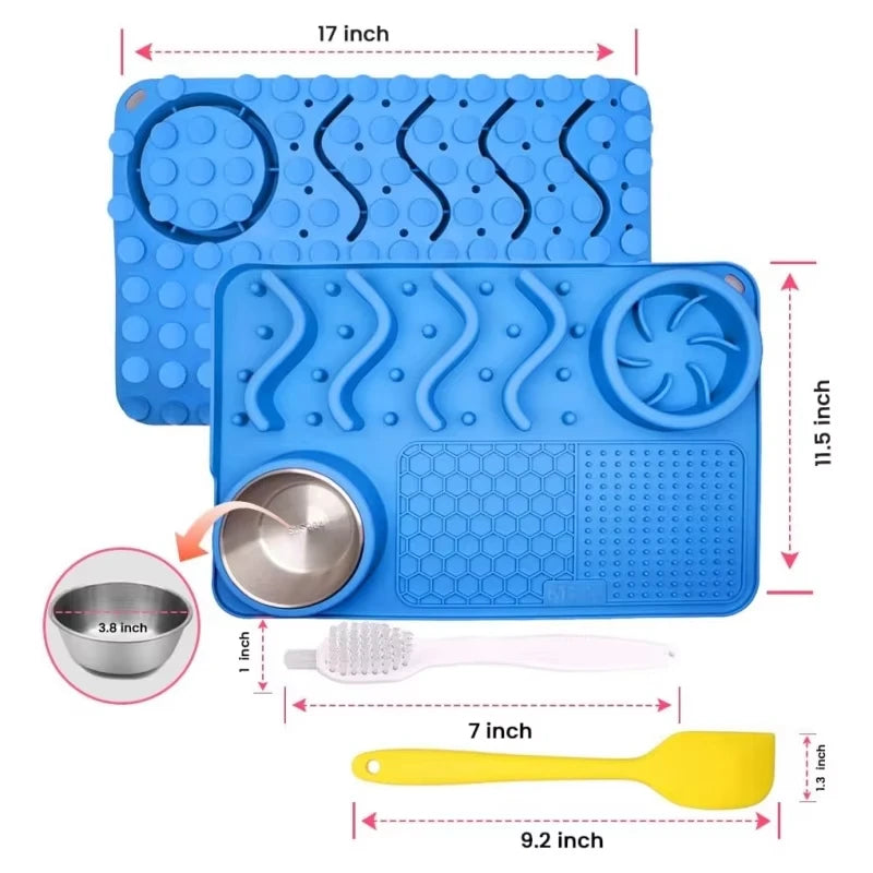 Tapis Slow Feeder Apaisant pour Chiens