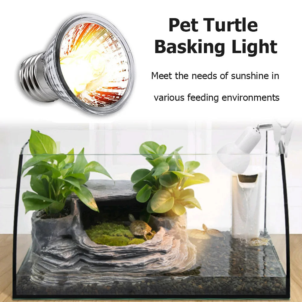 Lampe UVB Chauffante Reptiles