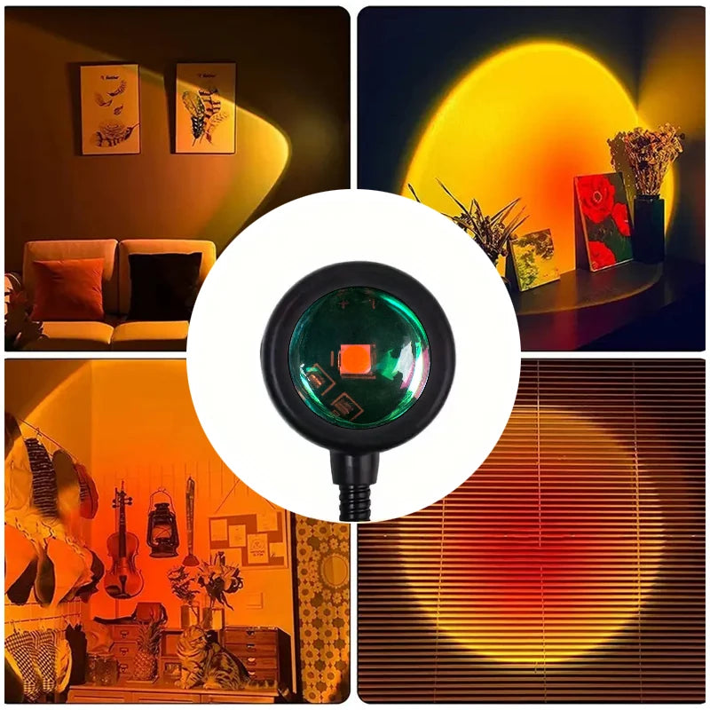 Lampe Projection Coucher Soleil