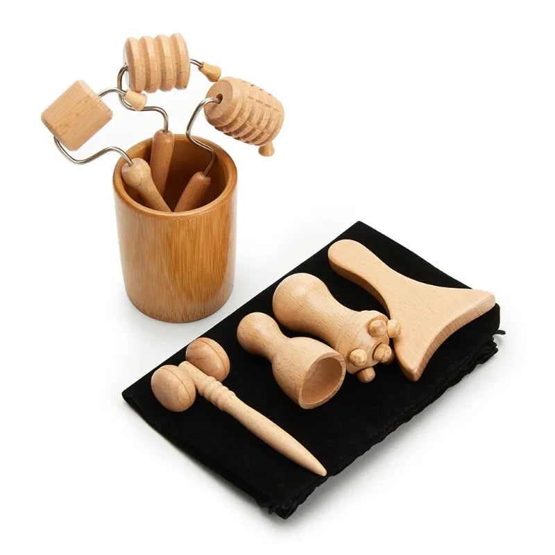 Roller Bois Massage Visage
