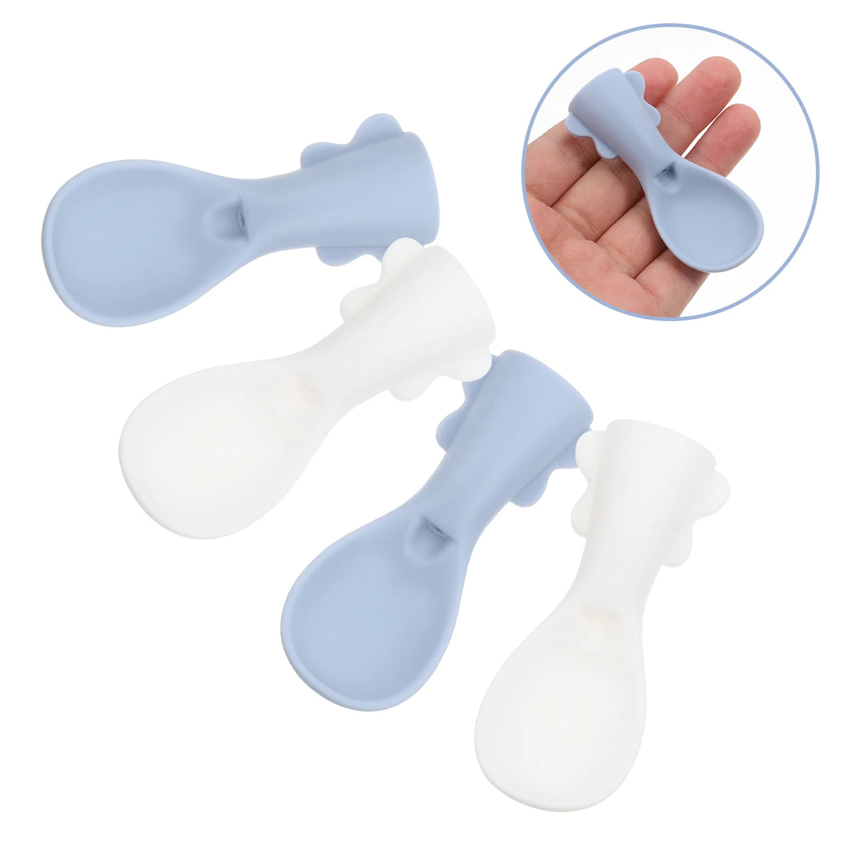 Cuillères Bébé Silicone