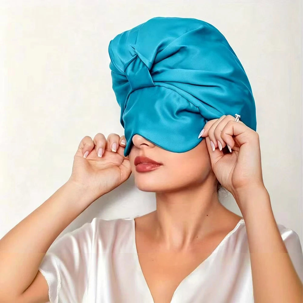 Bonnet Satin 2-en-1