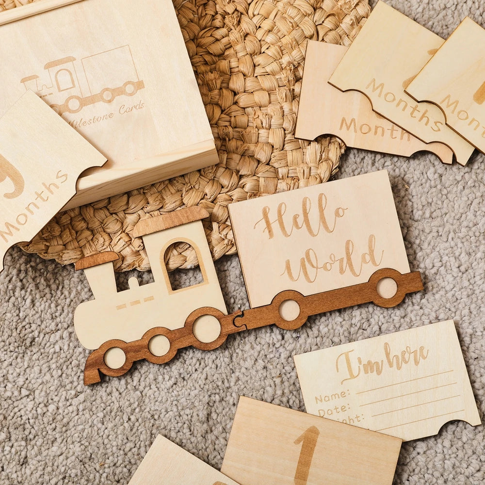 Train Souvenirs Croissance Bébé