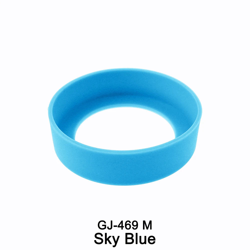 1Pcs 7CM Silicone Water Cup Gasket Anti-wear And Scratch Sleeve Insulation Bottom Protective Washable And Reusable Odorless