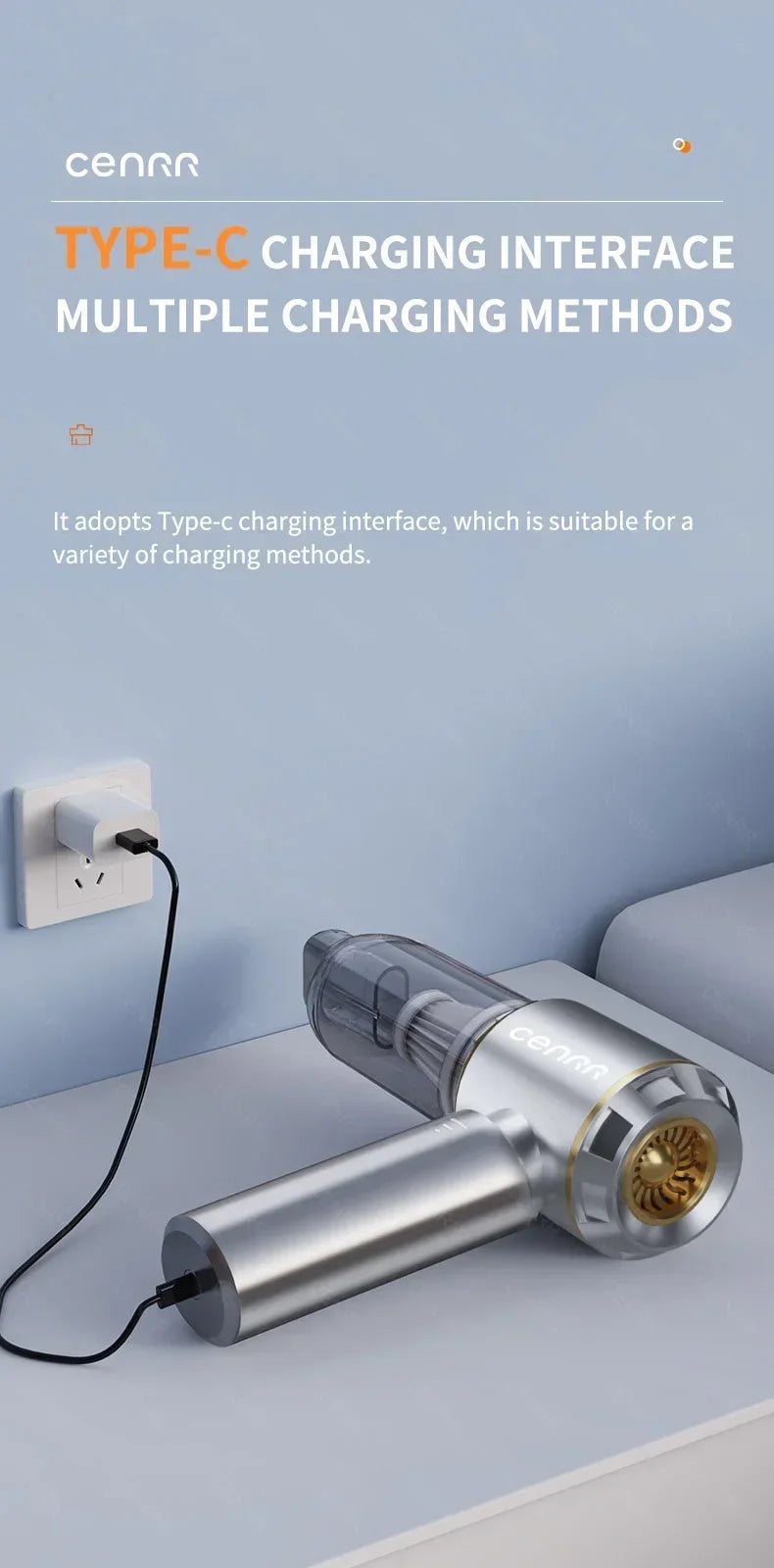 Aspirateur Sans Fil Puissant