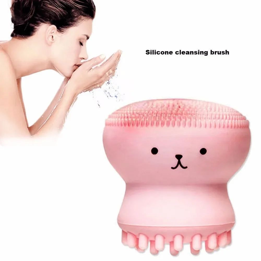 Brosse Visage Octopus Silicone