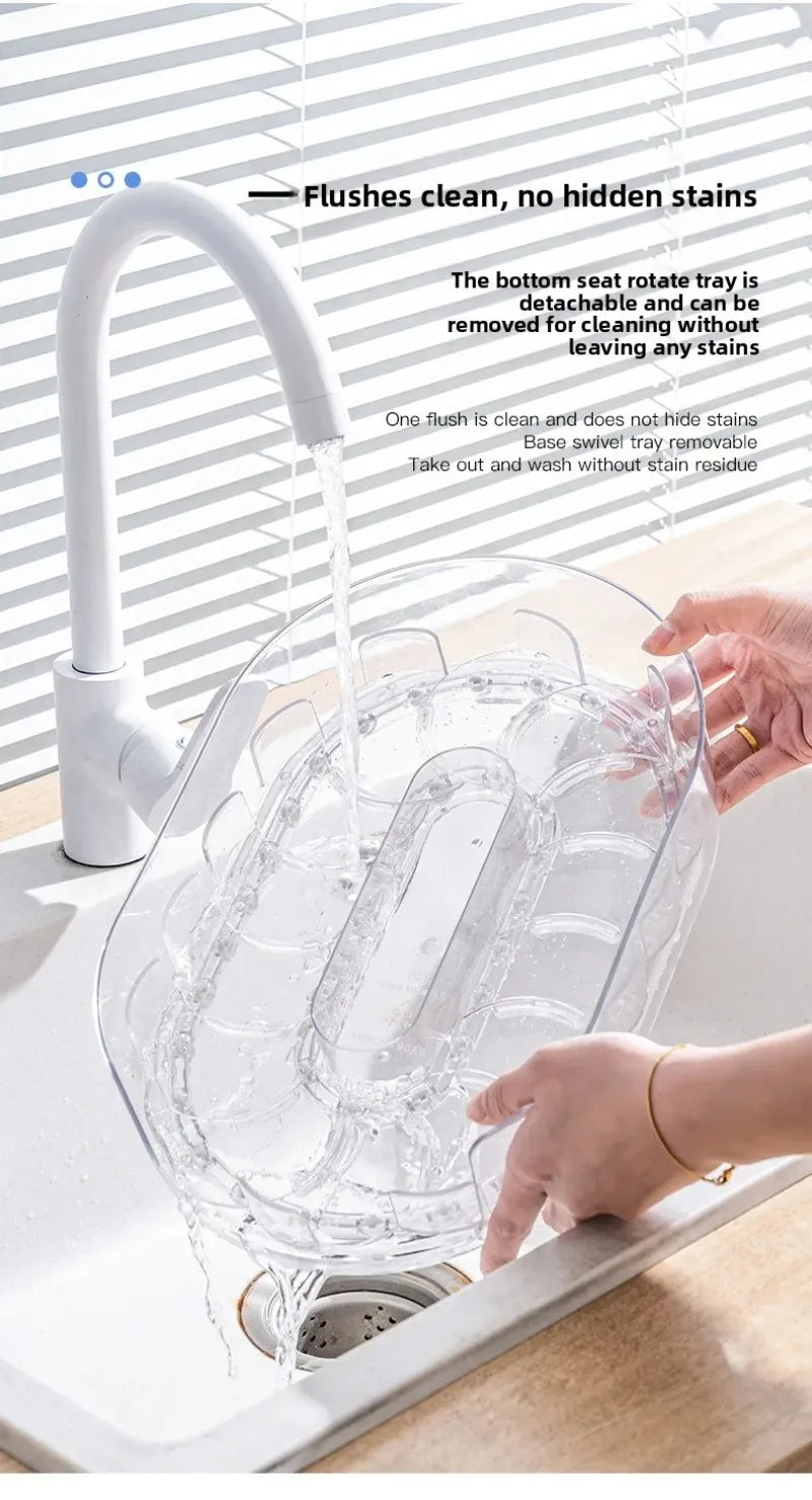 Plateau Rangement Rotatif 360°