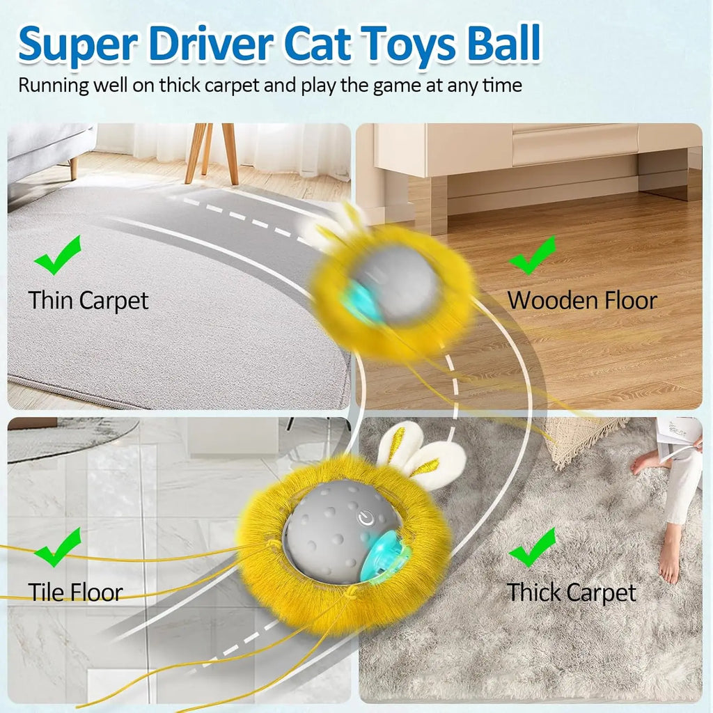 Balle Interactive pour Chat