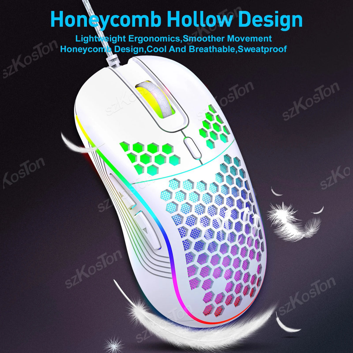 Souris Gaming Honeycomb RGB