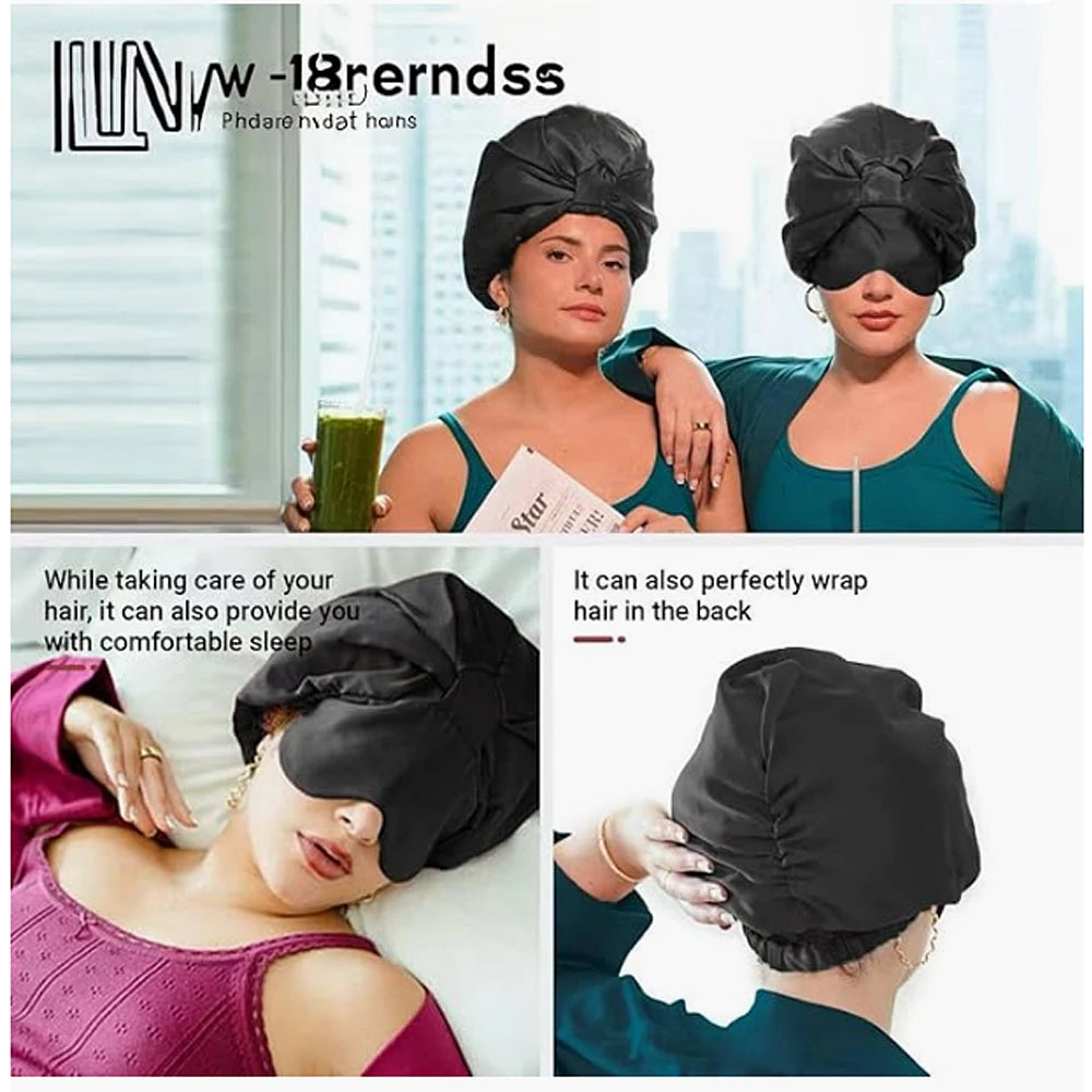 Bonnet Satin 2-en-1