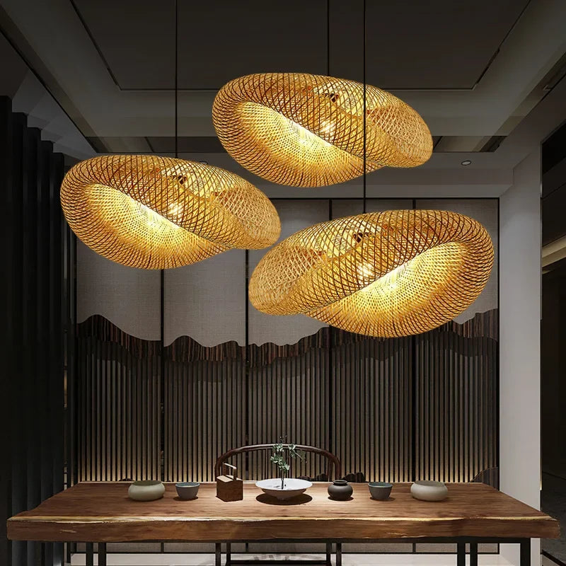 Suspension Bambou Artisanale