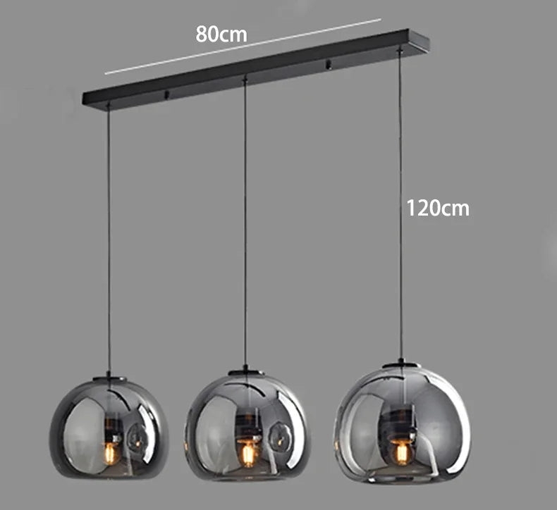 Suspension Verre Élégante