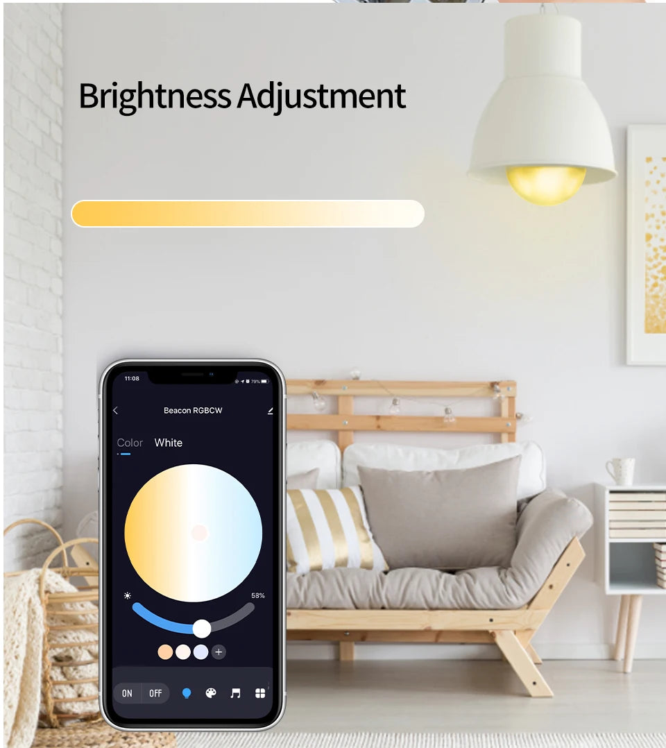Ampoule LED Intelligente RGB