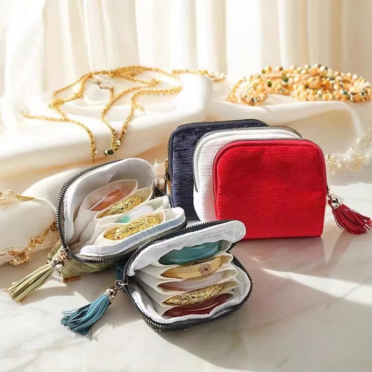 Pochette Bijoux de Voyage