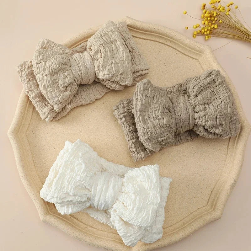 Bandeau Bébé Grand Nœud