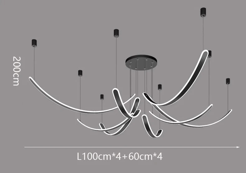Suspension LED Moderne