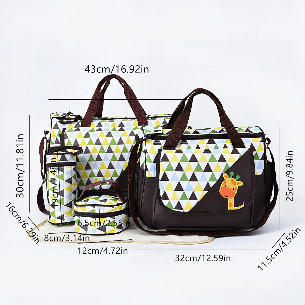Sac Maman 5 Pièces