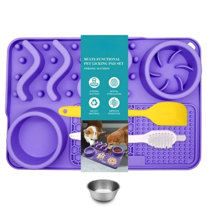 Tapis Slow Feeder Apaisant pour Chiens