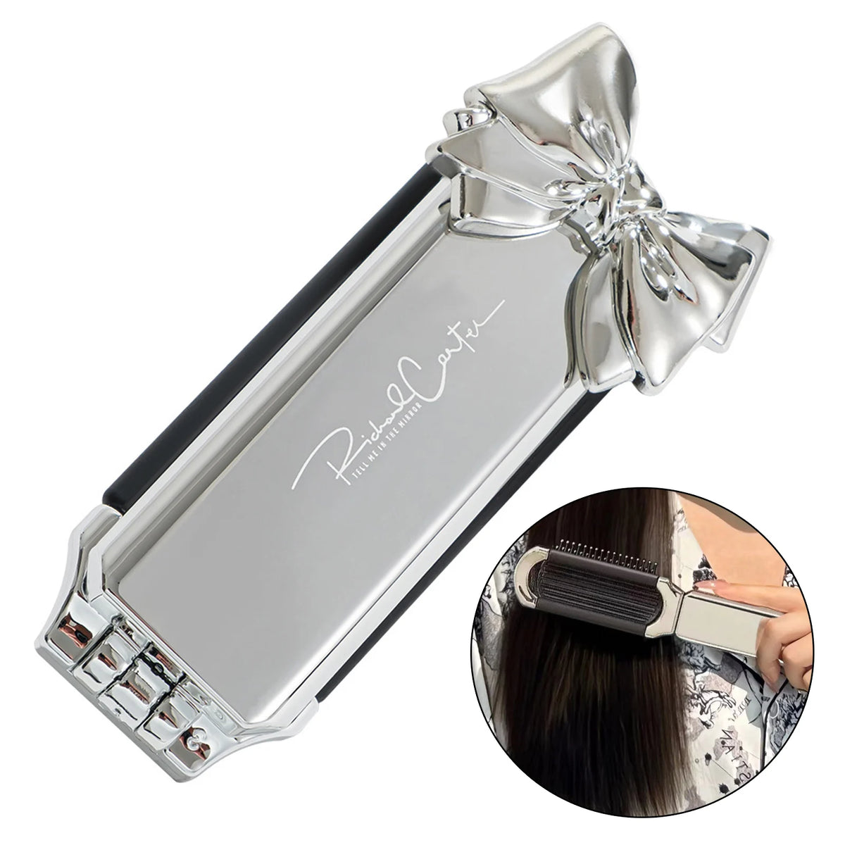 Miroir Peigne Pliable de Voyage