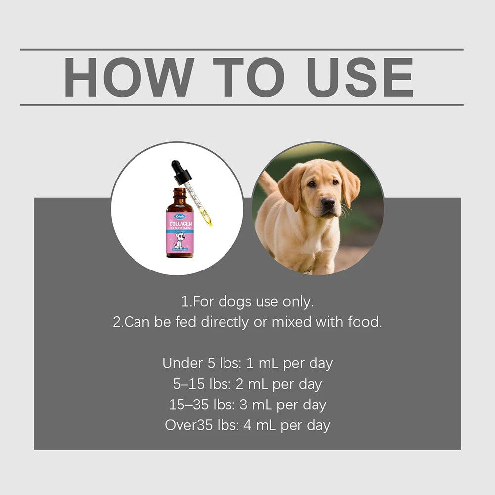 Collagène Liquide Pour Chien