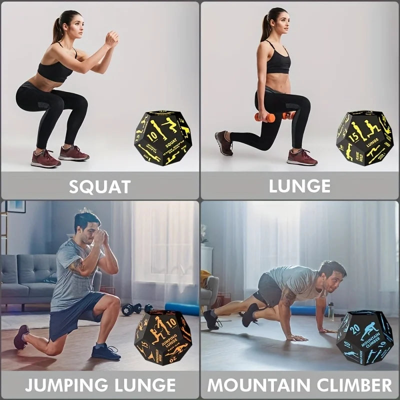Dé Fitness 12 Faces